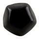 Solid Black Octagon Ceramic Knobs Online